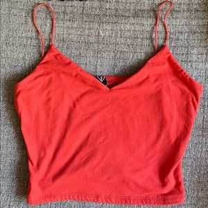 Windsor Red Crop Tank